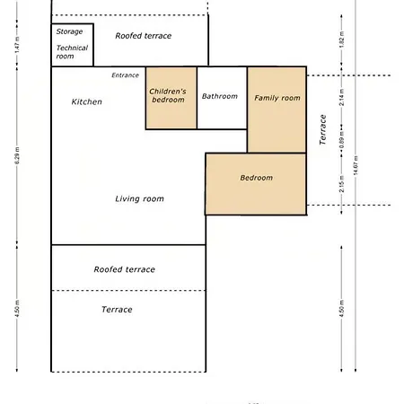 Summer House On Natural Plot With Three Terraces * Ebeltoft